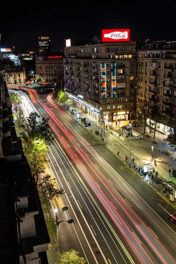 Apartment With Panoramic Terrace In City Center Bucareste Exterior foto